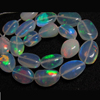 7 inches - Most Beautifull Amazing - AAAAAAA - Tope Grade Quality Ethiopian OPAL - Smooth Polished Nuggest huge Size 7 - 10 mm long